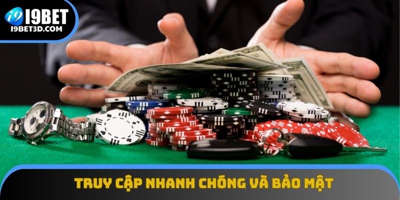 Truy cập nhanh chóng và bảo mật cùng hệ thống đăng nhập I9BET